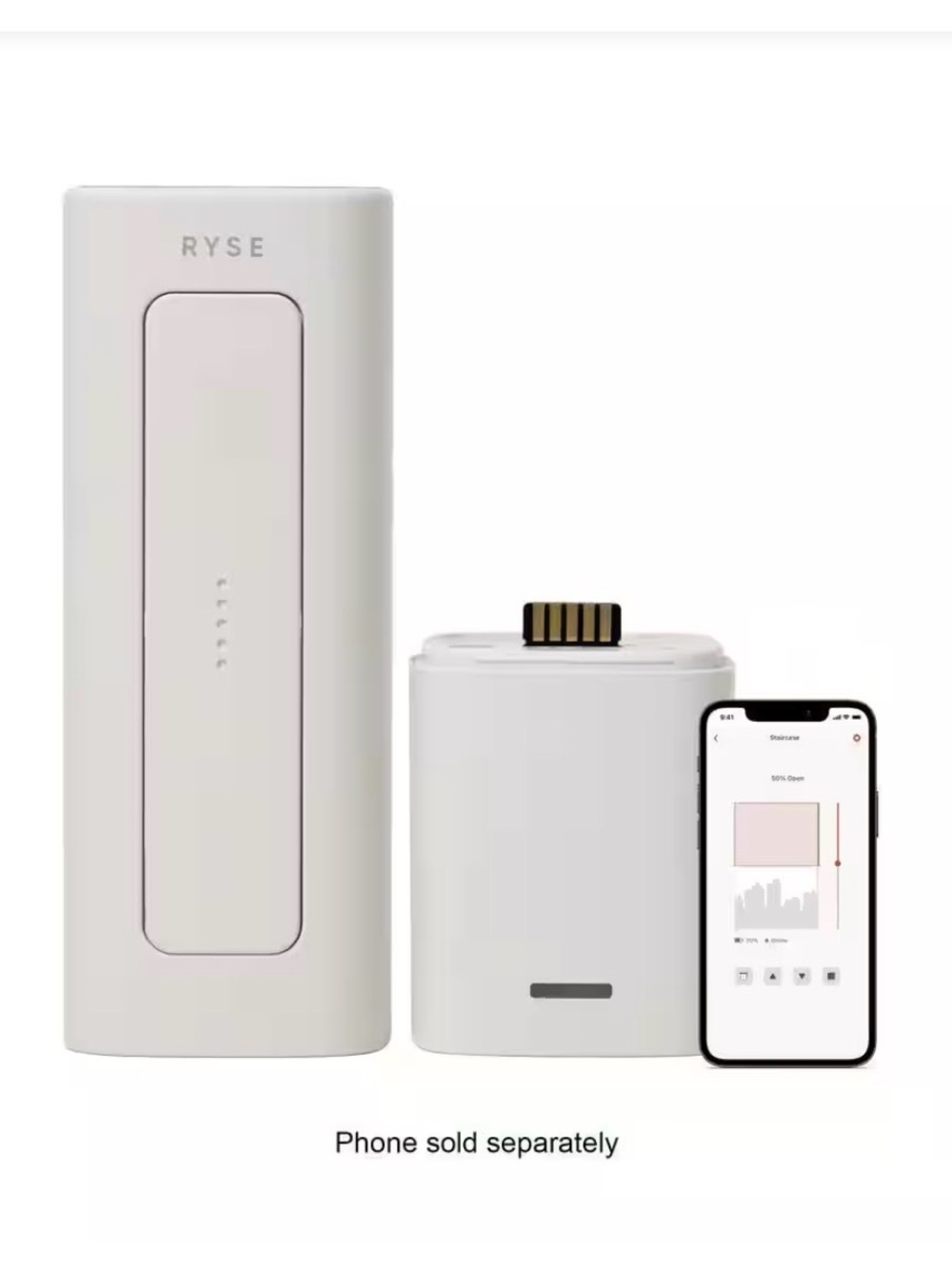 Ryse SmartShade with battery Pack window shade motor for window blind automation - Picture 3 of 8